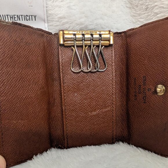 Authentic Louis Vuitton Monogram Key Wallet - Picture 3 of 13
